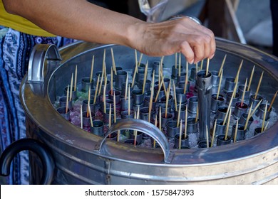 Popsicle Maker Machine Villagers Style In Thailand