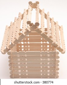 Popsicle Stick House