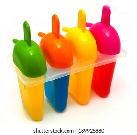 Popsicles Plastic Container Made Icecream Stock Photo 189925880 ...