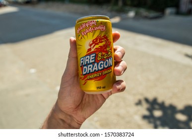 A Popular Burmese Energy Drink 