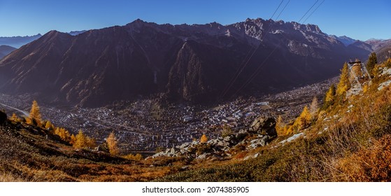 A Popular Cliff Among Extreme Sports Activist, With An Altitude 2525 Meters Above Sea Level. Wing Suit Flying. Le Brévent Is A Mountain Of Haute-Savoie, France. 