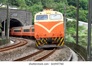 A Popular Train In Taiwan.