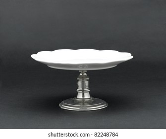 A Porcelain Dessert Stand For Serving Dessert