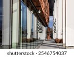 Porch of Building K at Seneca College, Newnham Campus