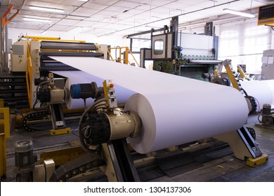 PORDENONE, ITALY - March 3, 2017 - Italian paper mill that produces fine and technical papers suit every printing technique and conversion - Finishin Line.