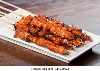 Pork Barbecue Sticks