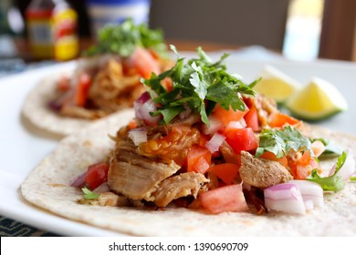 Pork Carnitas With Lime And Salsa