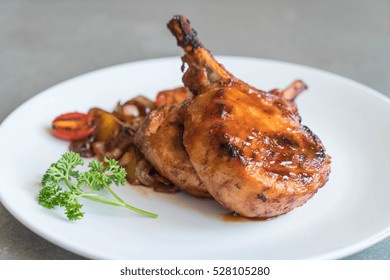 Pork Chop Steak On The Table