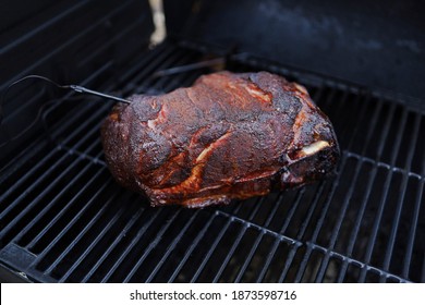 Pork Shoulder On Offset Smoker