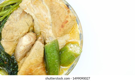 Pork Sinigang Traditional Filipino Food