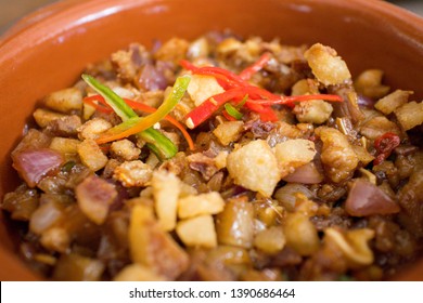 Pork Sisig Fried Pork Face