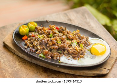 Pork Sisig Sizzling Pig Face