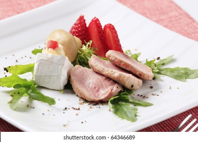 Pork Tenderloin With Garnish