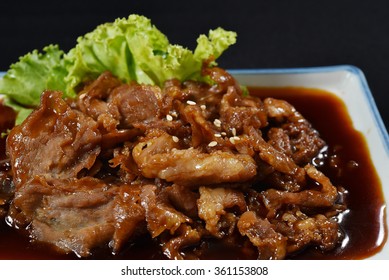 Pork Teriyaki - Japanese Food Style