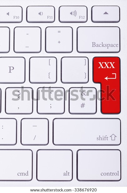 Porn Content Acces Key Shortcut On Stock Photo (Edit Now) 338676920