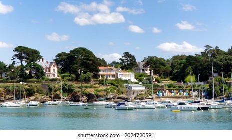 Pornic Harbor In Loire Atlantique Coast