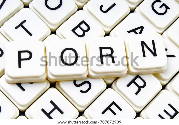 Porngraphic - Foto stock de Pornography Porn Text Word Crossword Alphabet ...