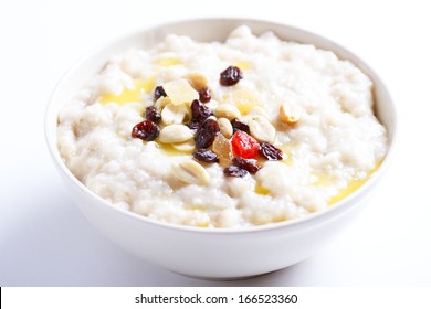 Porridge With Dried Fruit And Nuts