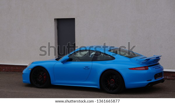 Porsche Carerra 911 light blue color new car.\
Filmed in Nizhny Novgorod on April 6, 2019 on the racetrack Nizhny\
Novgorod kolko Bogorodskaya Street\
10
