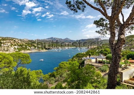 Port Andratx seen by de la Mola, Mallorca, Spain Zdjęcia stock © 