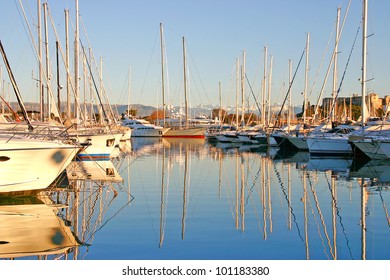 Port Of Antibes, France