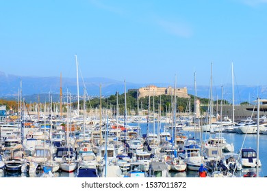 Port In Antibes, French Riviera