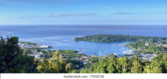 Port Antonio, Jamaica, Aerial View