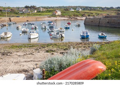 Port Of Cap Lévi In Cotentin Peninsula, Normandy, France, 05-26-2022