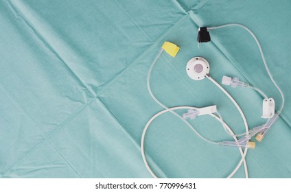 Port A Catheter Or Central Venous Port Insertion, Puncture At Chest Wall To Aorta Artery  A Medical Device As Silicone Cartridges ,has Flexible Tube.