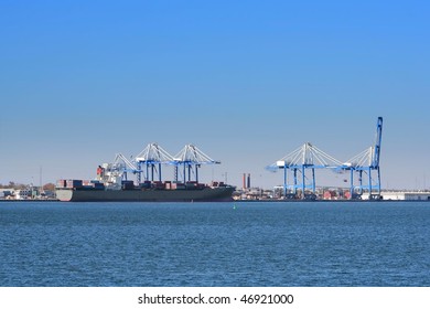 Port Of Charleston, South Carolina, USA