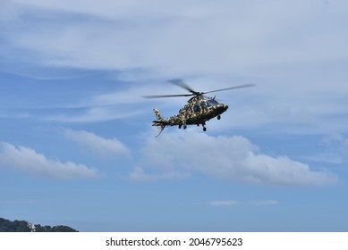 PORT DICKSON, NEGERI SEMBILAN - 22 SEPTEMBER 2021: ATM Day Show In Conjunction With The 88th Malaysian Armed Forces Celebration In Port Dickson, Malaysia.