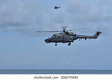 PORT DICKSON, NEGERI SEMBILAN - 22 SEPTEMBER 2021: ATM Day Show In Conjunction With The 88th Malaysian Armed Forces Celebration In Port Dickson, Malaysia.