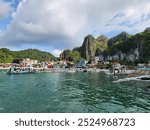 The port of El Nido, Palawan, Philippines