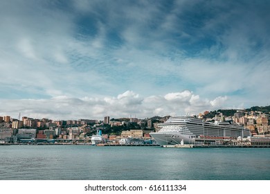 Port In Genoa, Italy