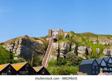 Port In Hastings, City In England