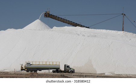 Port Headland , Western Australia, Salt Stock Pile