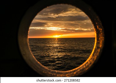 Port Hole Sunrise 