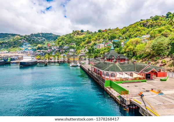 Port Kingstown St Vincent Grenadines Stock Photo (Edit Now) 1378268417