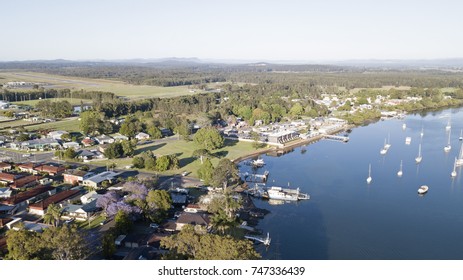 Port Macquarie And The  Hastings River Punt Car  Ferry