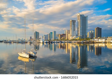 Port Of Manila At Manila Bay, Philippines