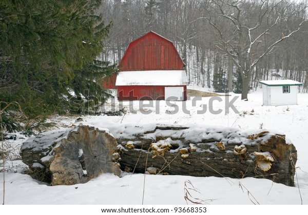 Port Oneida Barn Sleeping Bear Dunes Stock Photo Edit Now 93668353