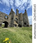 Port Patrick Castle Ruins Photograph 