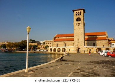 Port in the Rhodes city in Greece - Shutterstock ID 2214992485