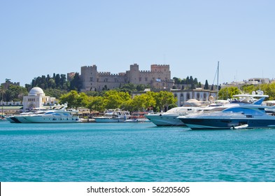 Port Of Rhodes Town, Rhodes, Greece
