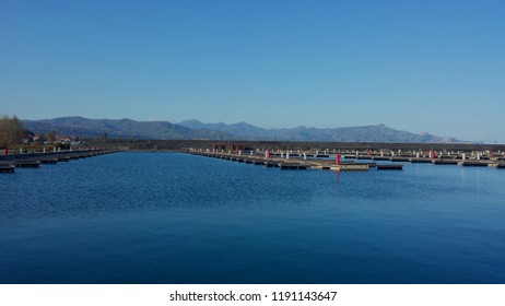 Port Of Riposto In The Province Of Catania