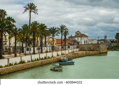 The Port Of Saint Mary. Province Of Cadiz, Spain 