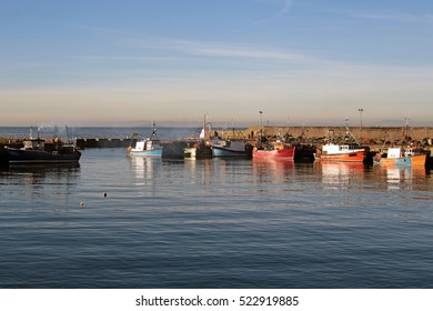 Port Seton Harbour. East Lothian. Scotland.