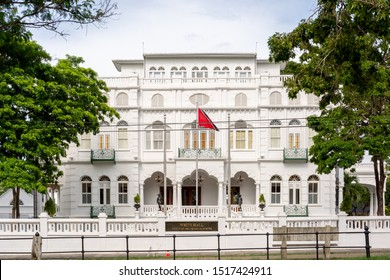 PORT OF SPAIN, TRINIDAD –September 29: White Hall Office of the Prime Minister newly Renovated/Opened-, September 29, 2019 in Port of Spain, Trinidad.