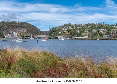 Port At Tamar River In Launceston, Australia