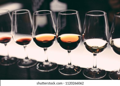 Port Wine Tasting In Cellar Restaurant